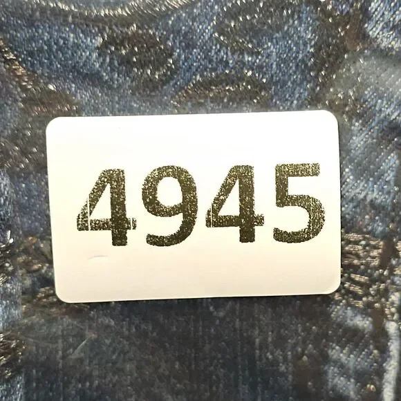 Wrangler Rock 47 Jeans Size 9 Women's Mid-Rise Embroidered‎ Designs Bootcut Leg - Picture 12 of 13